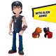 Ben 10 Aksiyon Figürler S1W8 Omni Glitch Heroes Ben Heatblast Shockrock