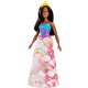 Barbie Dreamtopia Prenses Barbie Bebekler Mor Etekli Kumral FJC97
