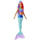 Barbie Dreamtopia Denizkızı Bebekler Pembe Mavi Saçlı (GJK08)