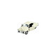 Die Cast 1:32 Retro Klasik Coupe Çek Bırak Araba Sarı