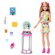 Barbie Bebek Bakıcılığı Oyun Seti Uyku Temalı Açık Tenli Bebek HJY33