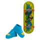 Hot Wheels Skate Neon Temalı Parmak Kaykay ve Ayakkabı Paketi Skulltimate HPG25