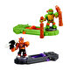 Akedo TMNT S1 2’li Paket 15241 Leonardo vs Rocksteady