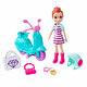 Polly Pocket ve Bisikleti Oyun Setleri Bisikletle Alışverişte GFP94