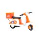 Kutulu Die Cast Sarı Kurye Motor