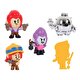 Brawl Stars 5'li Figür Seti Set 4