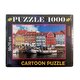 Cartoon Puzzle 1000 Parça Tren