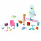 Polly Pocket Sahil Eğlencesi Oyun Setleri Sahilde Barbekü Oyun Paketi GFR96