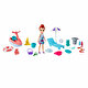 Polly Pocket Sahil Eğlencesi Oyun Setleri Denizde Sörf Oyun Paketi GFR01