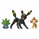Pokemon Battle S13 3'lü Figür Seti Piplup Electabuzz Vulpix
