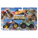 Hot Wheels Monster Trucks Güçlü İkili 1:64 Arabalar Michelangelo vs Donatello HNX31
