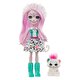 Enchantimals Popüler Karakter Bebekler Belisse Butterfly ve Dart Doll HKN12
