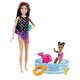 Barbie Bebek Bakıcılığı Oyun Seti Uyku Temalı Açık Tenli Bebek HJY33