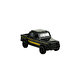 Die Cast 1:32 Sesli ve Işıklı Çek Bırak 4x4 Kamyonet Sarı
