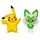 Pokemon Battle Figür 2'li Seti Pikachu ve Fuecoco