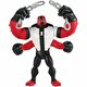 Ben 10 Aksiyon Figürler S1W8 Omni Glitch Heroes Ben Heatblast Shockrock