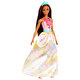 Barbie Dreamtopia Prenses Barbie Bebekler Mor Etekli Kumral FJC97