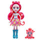 Enchantimals Popüler Karakter Bebekler Belisse Butterfly ve Dart Doll HKN12