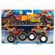 Hot Wheels Monster Trucks Güçlü İkili 1:64 Arabalar Tri To Crush-Me vs Baja Buster HLT66