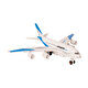 Çek Bırak Die Cast Uçak A380 Kırmızı