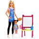 Barbie ve Meslekleri Oyun Setleri Resim Öğretmeni GJM30